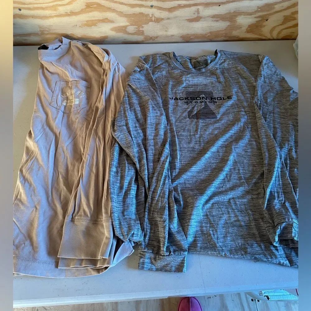 2 Jackson Hole Long Sleeve Shirts
